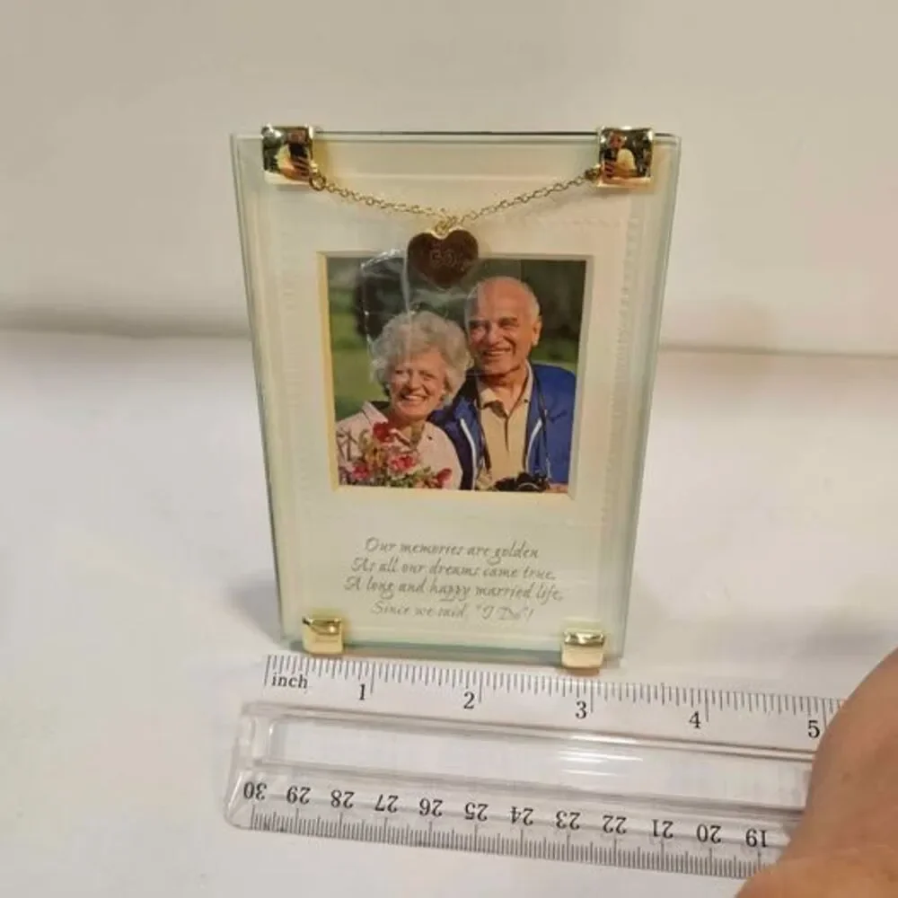 Mudpie 50th Anniversary Clip Frame
